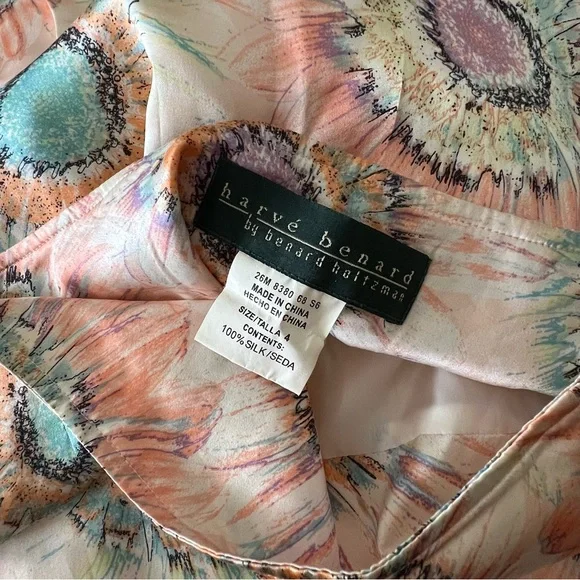 Harve Benard Silk Floral Maxi Skirt (4) - Picture 4 of 4